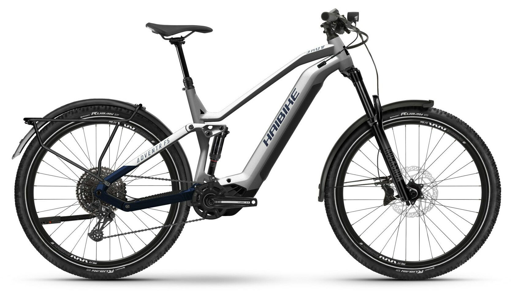Haibike ADVENTR 9 silver/dark blue matt 720 Wh Diamant