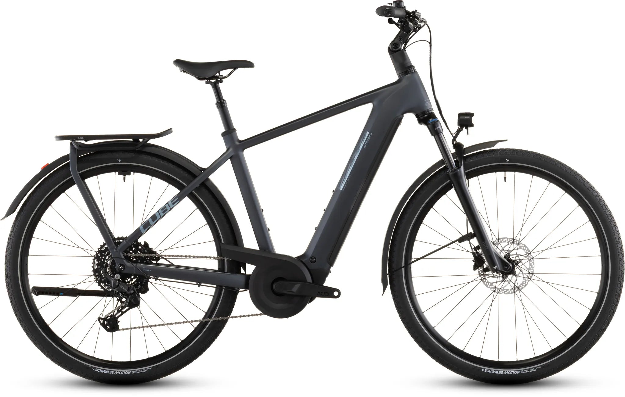Cube Kathmandu Hybrid ONE 800 metallicgrey´n´grey 2026 62 cm