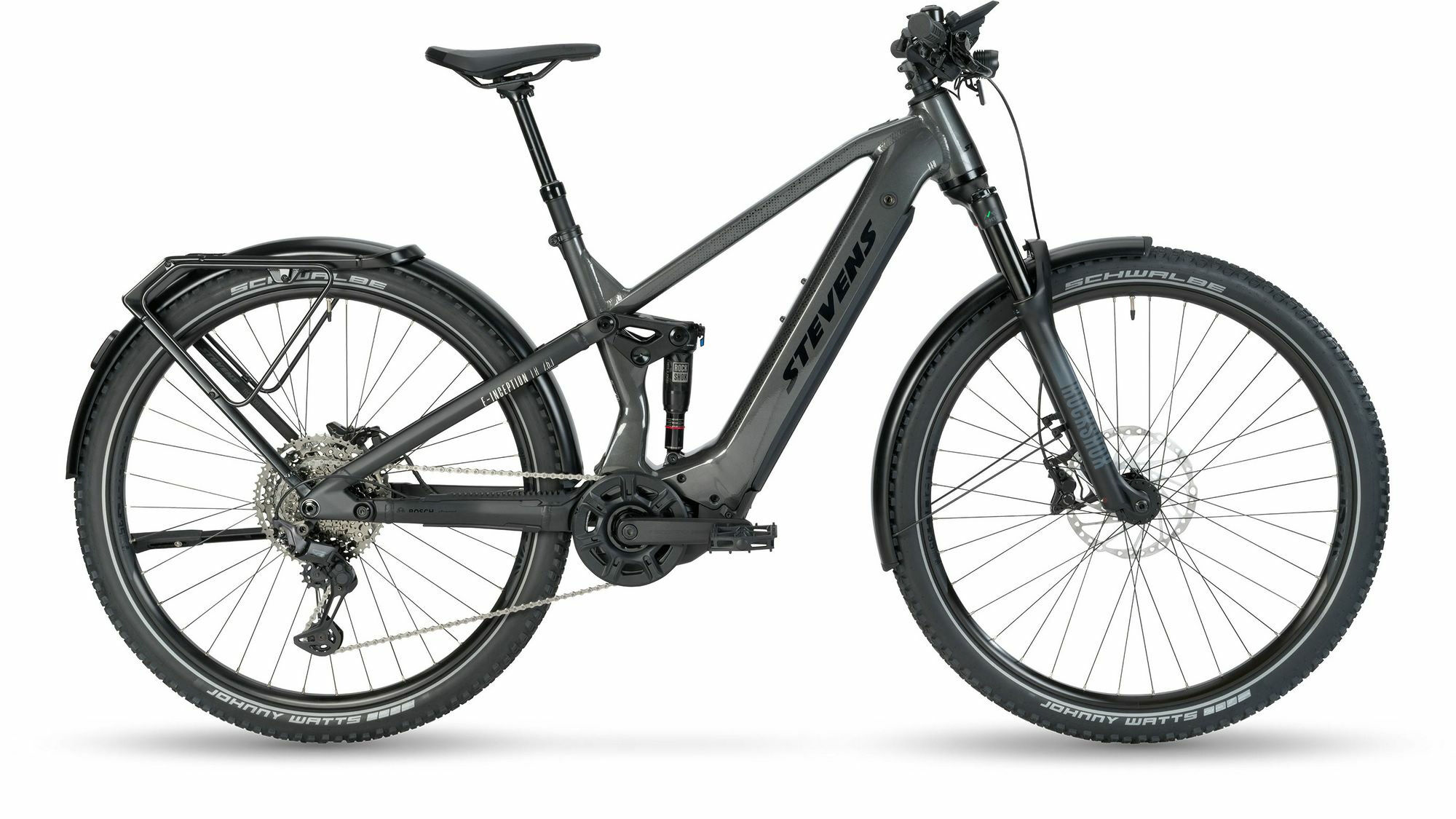 Stevens E-INCEPTION TR 7.6.1 FEQ Chrome Black 29" 625 Wh Diamant