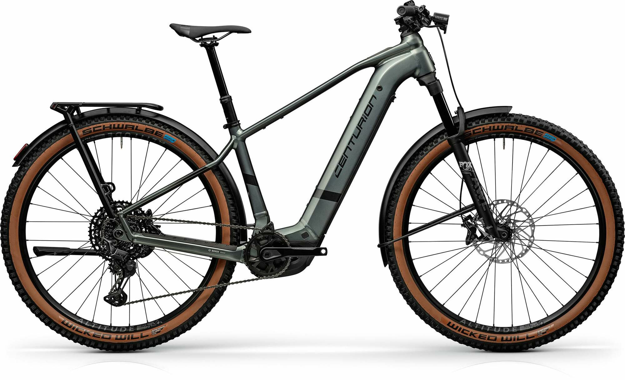 Centurion BACKFIRE R2000 EQ Schiefer matt 29" 800 Wh Diamant