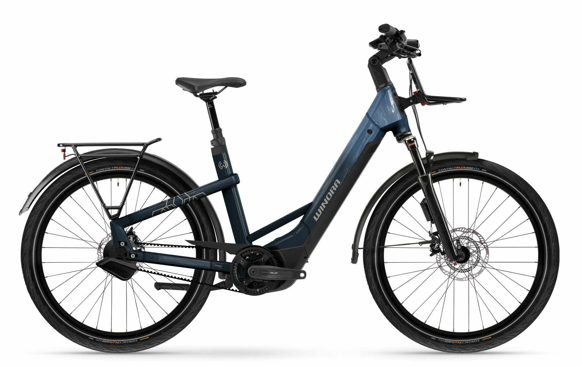 Winora YAKUN ENV cavalry/night life denim glänzend 27;5" 800 Wh Wave