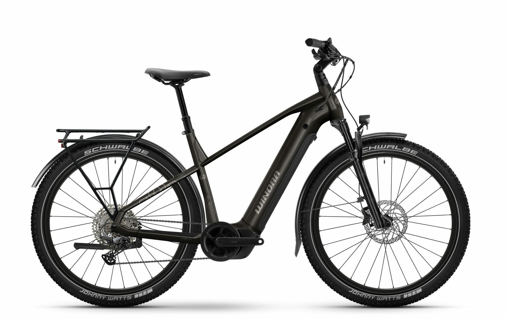 Winora YUCATAN X12 PRO choc chai glänzend 27;5" 800 Wh Diamant