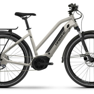 Haibike TREKKING 3 warm grey/black glänzend 27;5" 500 Wh Trapez