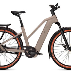 Kalkhoff ENTICE 5+ ADVANCE BELT moonstonegrey matt 29" 800 Wh Trapez