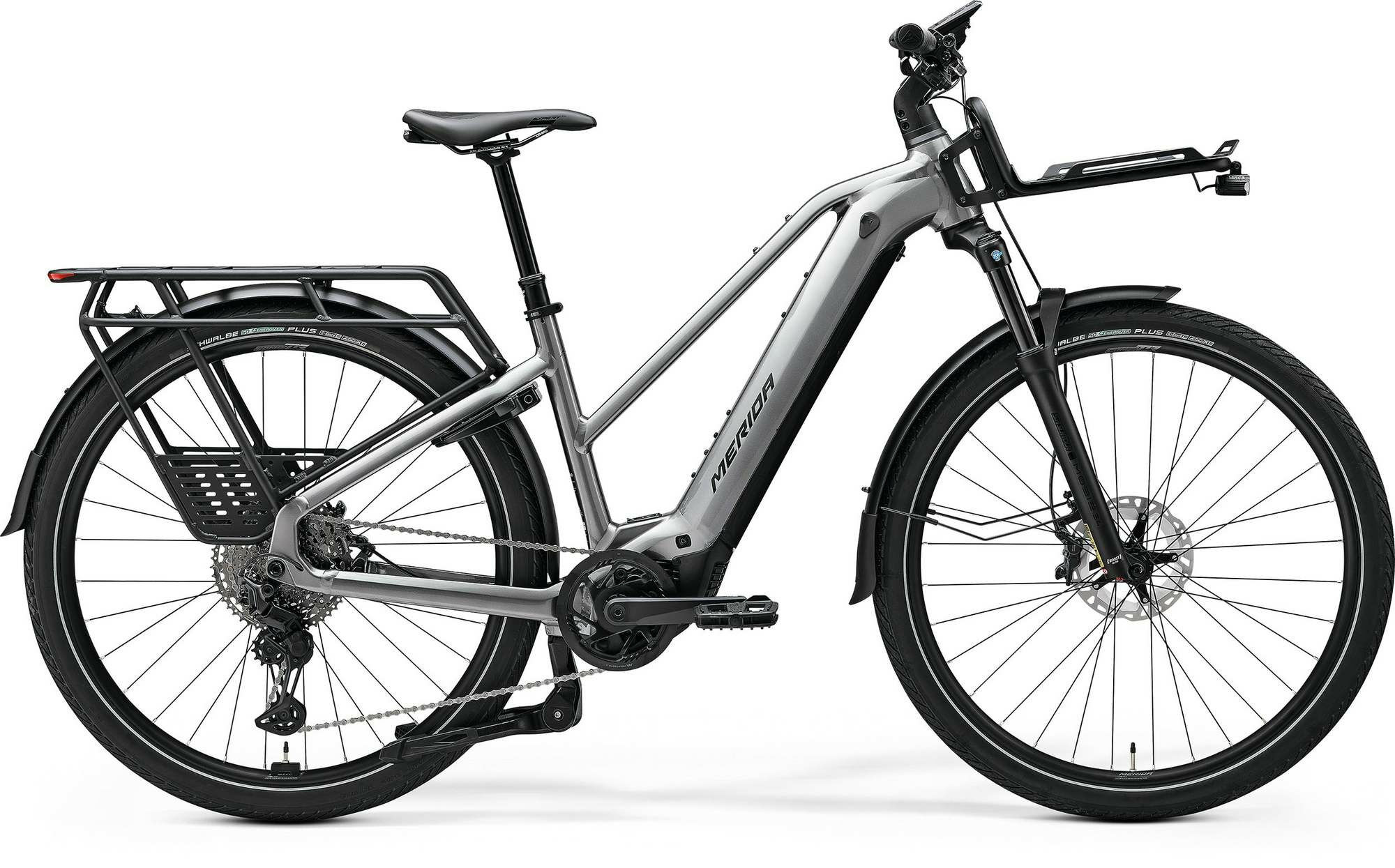 Merida eFLOAT HD L 700 EQ Gunmetal Grey 28" 800 Wh Trapez