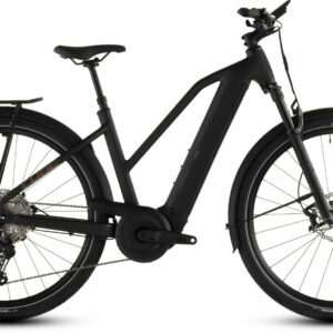 Cube NURIDE HYBRID SLX 800 black´n´gold 28" 800 Wh Trapez