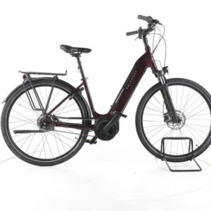 Kalkhoff 3.B EXCITE WAVE, Winered, S City E-Bike Tiefeinsteiger
