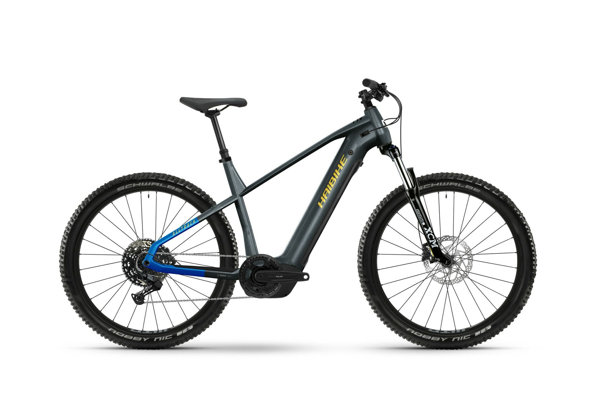 Haibike ALLTRACK 6.5 27.5 grey/blue/yellow glänzend 27;5" 600 Wh Diamant