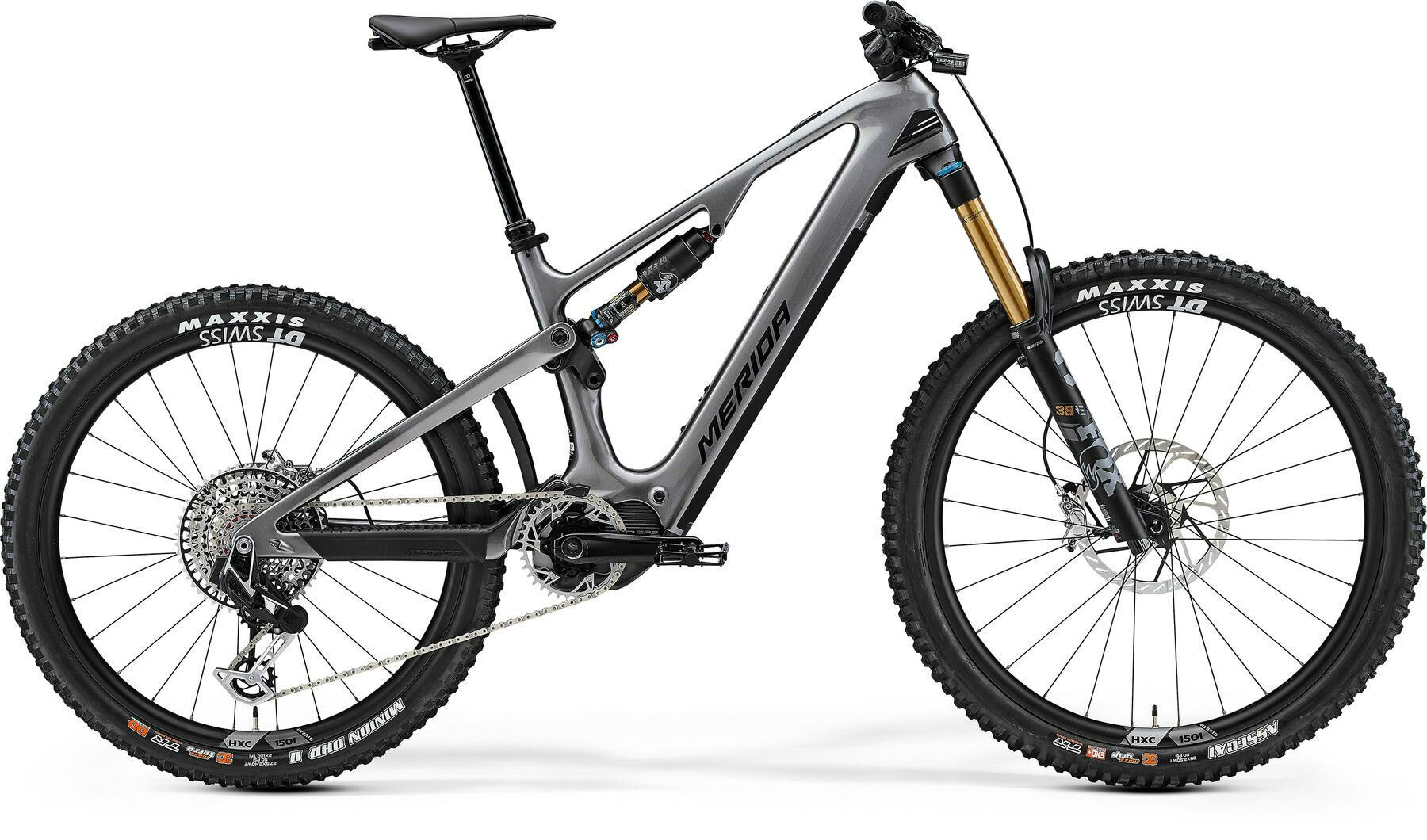 Merida eONE-SIXTY 10K Gunmetal Grey 29"/27;5" 600 Wh Diamant