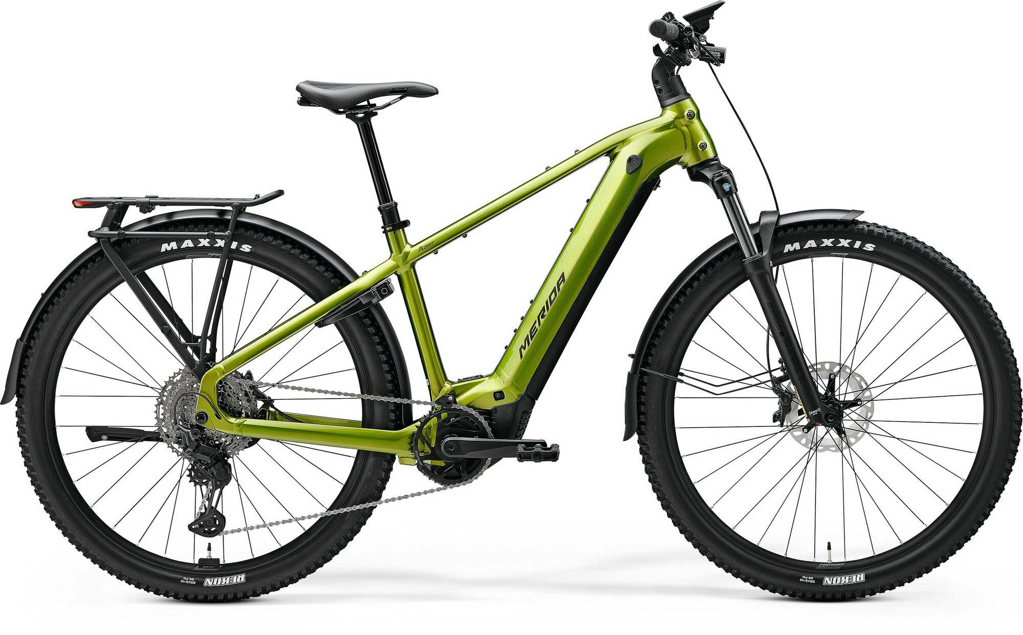 Merida eFLOAT CC 600 EQ Fall Green 29" 800 Wh Diamant