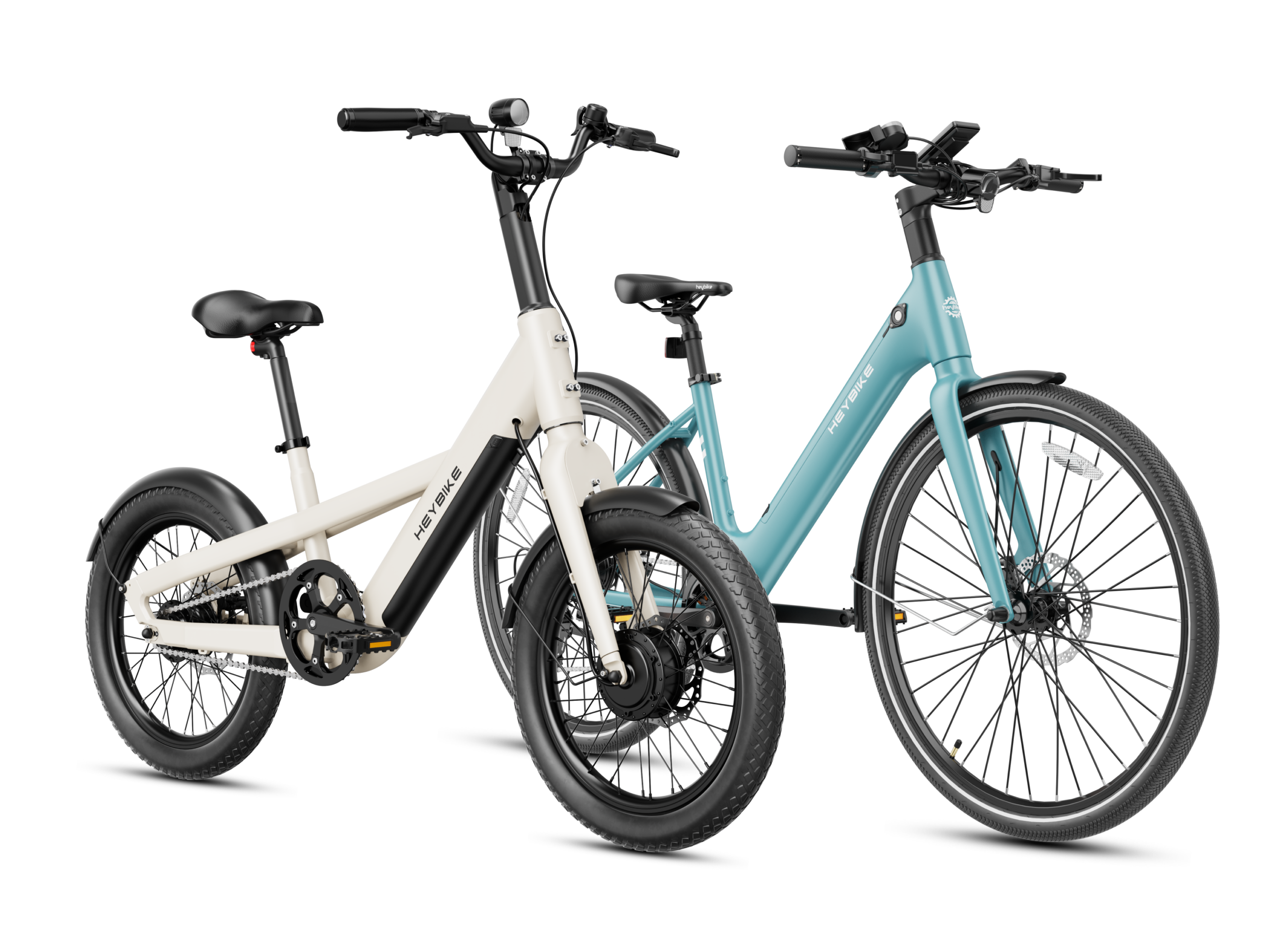 EC Compact City + EC1-ST COMBO - Butterweiß / Türkisblau