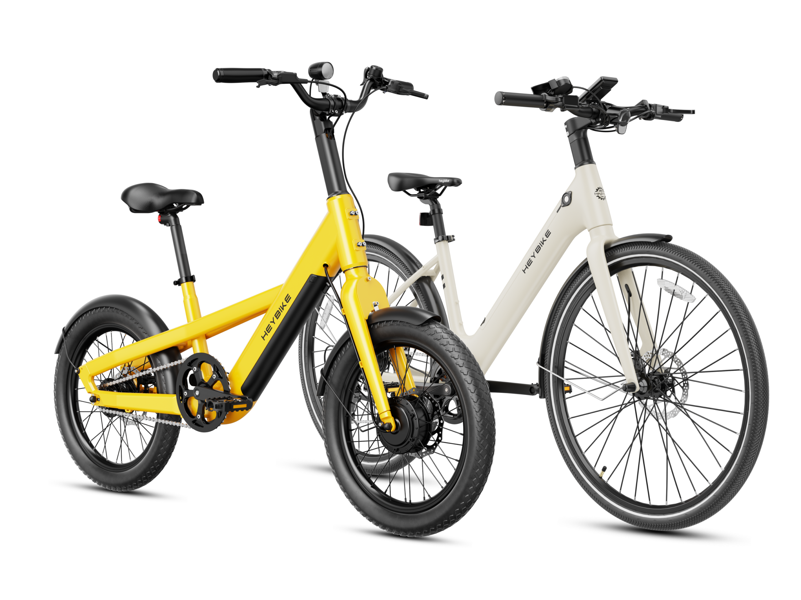 EC Compact City + EC1-ST COMBO - Sonnengelb / Buttrig Weiß