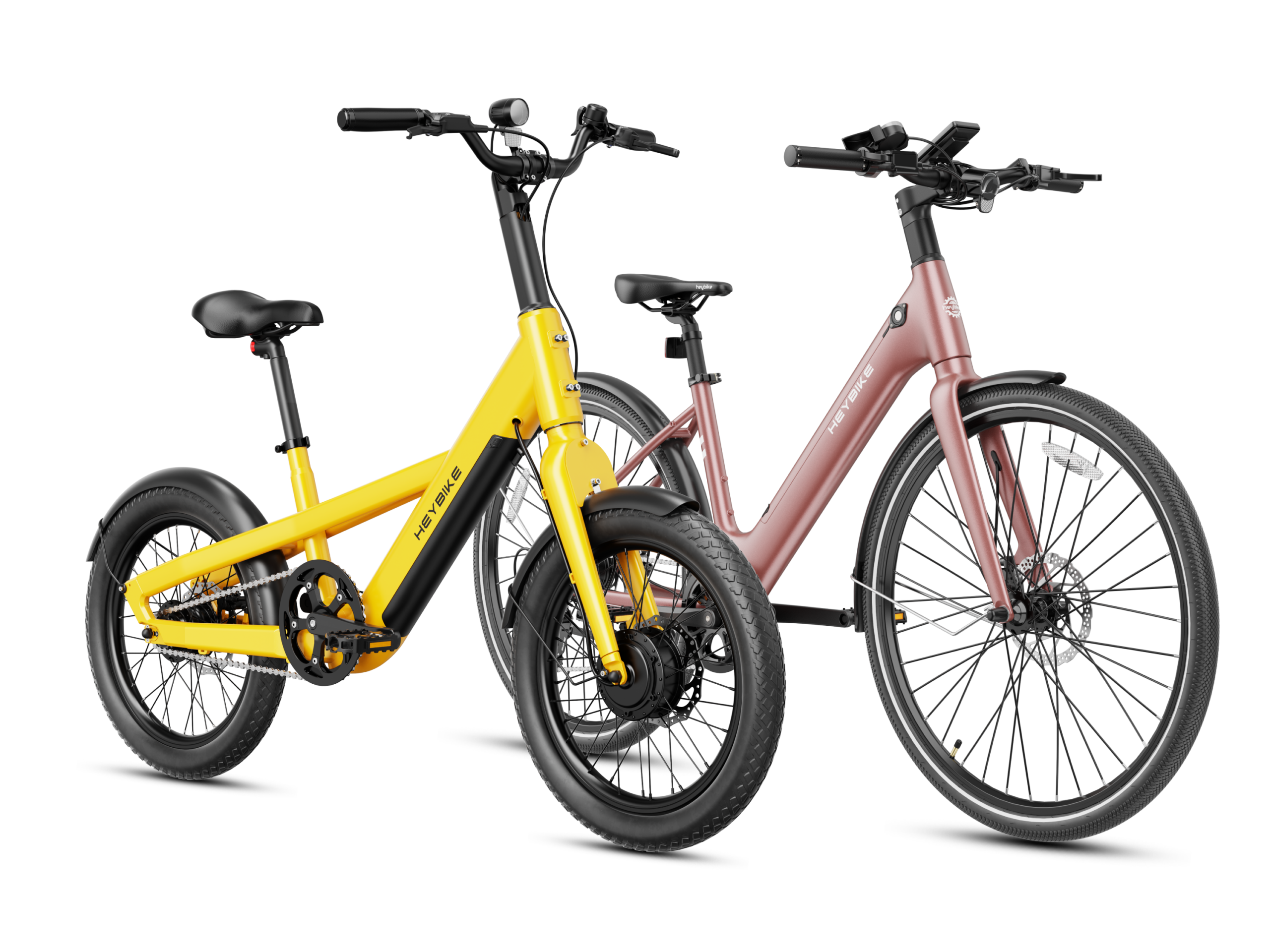 EC Compact City + EC1-ST COMBO - Sonnengelb / Hellrosa