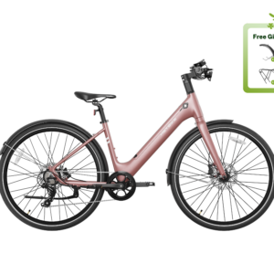 Heybike EC 1-ST - Hellrosa / mit schwarzer Tasche