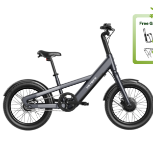 EC Compact City - Spacegrau / Mit Gepäckträger