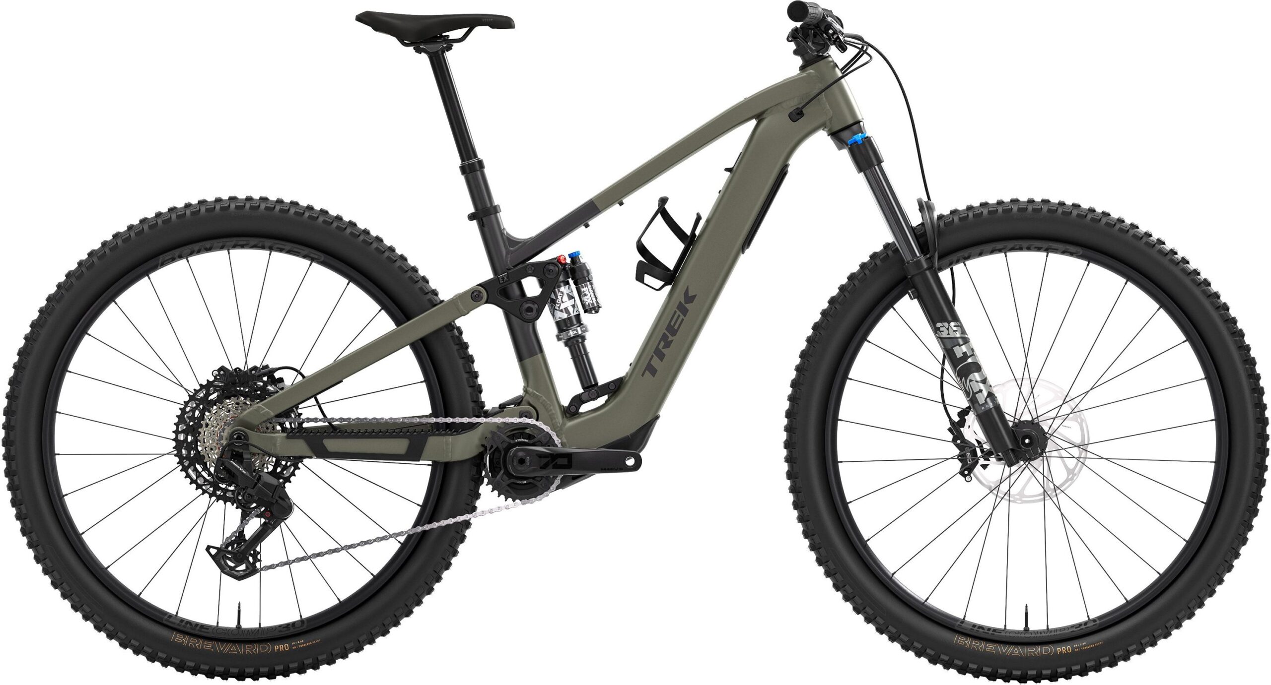 Trek Fuel+ EX 8 Gen 2 - 2026 - Matte Olive Grey/Trek Black | M