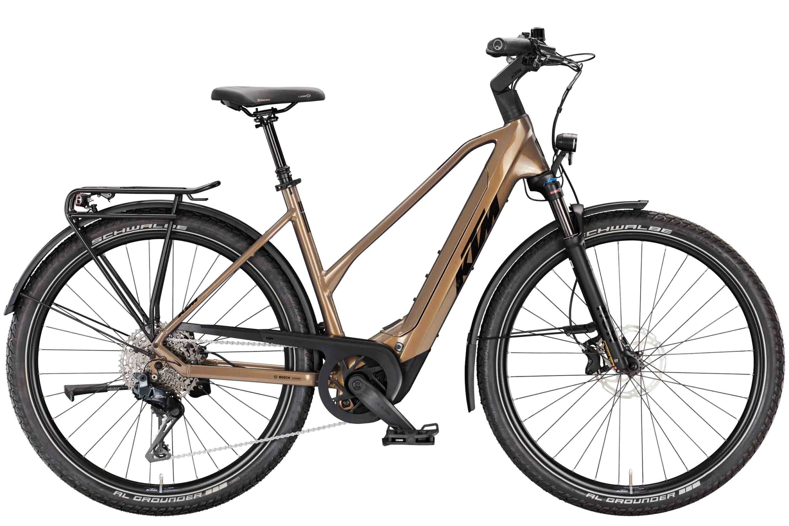 KTM Macina Gran 810 Di2 800 Wh Damen Trapez grün 2026