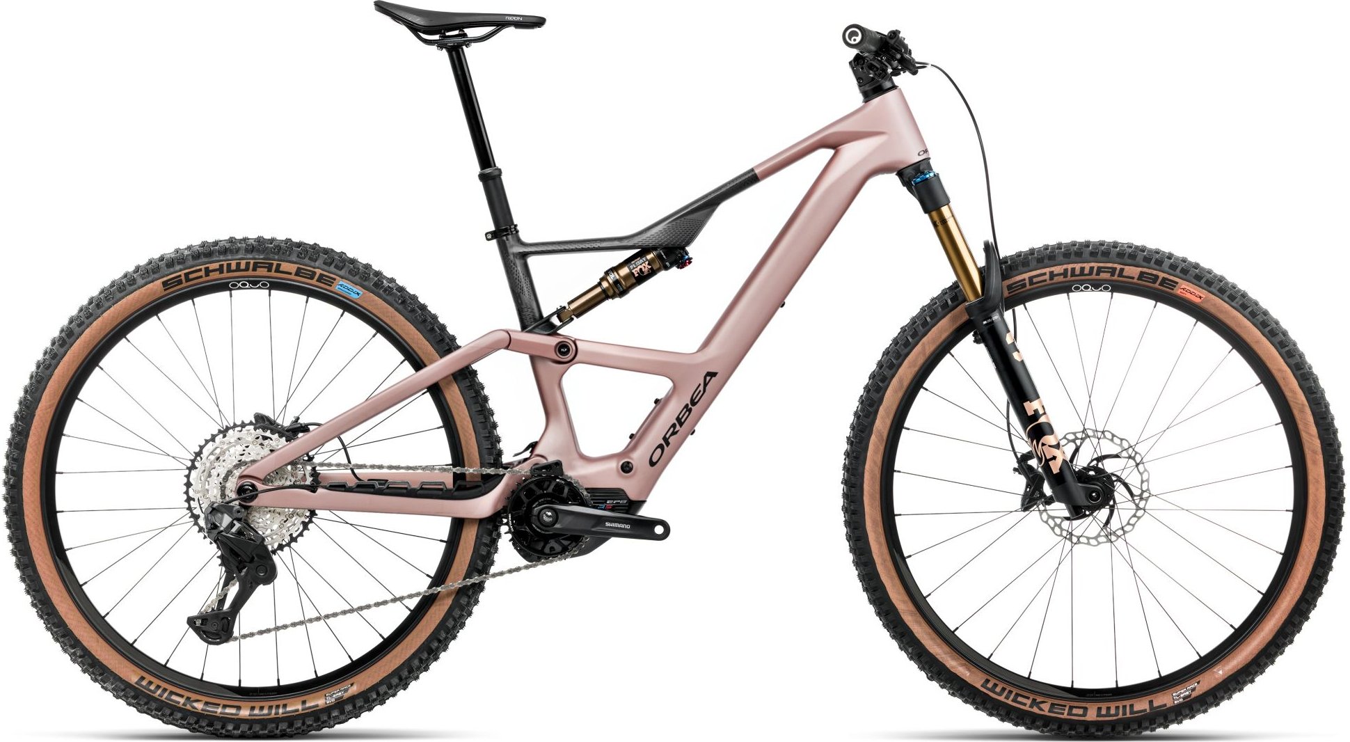 Orbea Rise SL M10 420Wh - 2026 - Desert Rose - Carbon Raw (Matt) | M