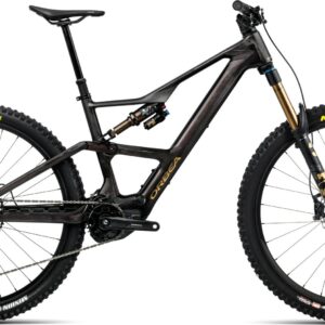 Orbea Rise LT M10 630Wh - 2026 - Cosmic Carbon View - Golden Sand (Gloss) | S