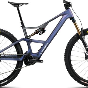 Orbea Rise LT M10 630Wh - 2026 - Tanzanite Carbon View - Carbon Raw (Matt) | M