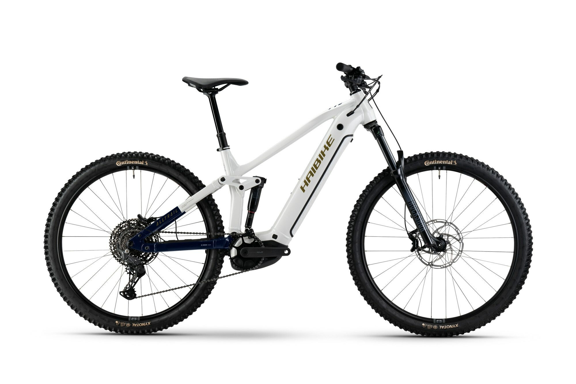 Haibike ALLTRAIL 8 29 white/blue/gold glänzend 29" 600 Wh Diamant