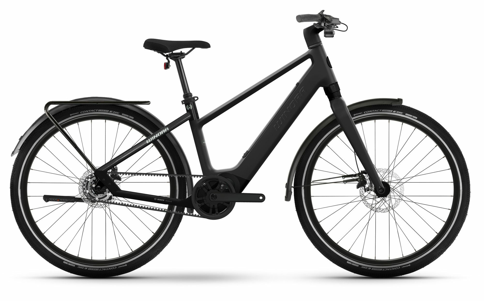 Winora iRIDE PURE R5f black-matt & gloss 27;5" 400 Wh Diamant