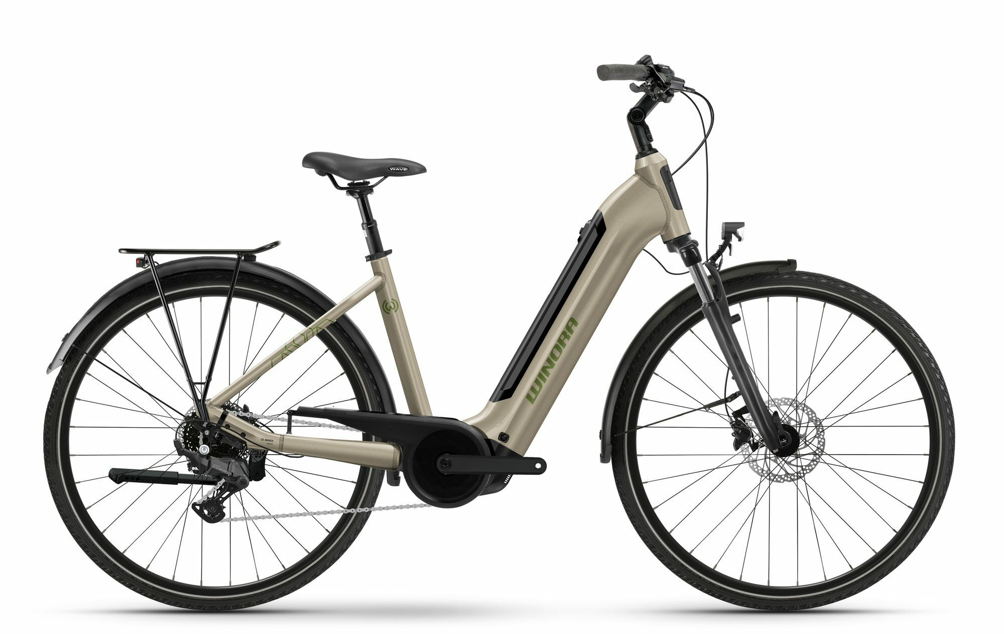 Winora TRIA X9 brandied pears glänzend 28" 500 Wh Wave