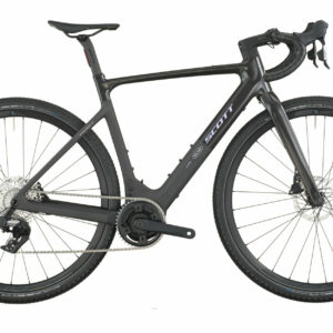 Scott SOLACE GRAVEL 30 carbon black 28" 360 Wh Diamant
