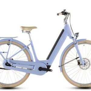 Cube Aruba Hybrid 600 Wave 2026 | blueblossom´n´creme | 46 cm | E-Cityräder