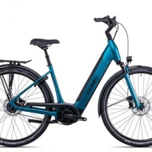 Cube Supreme Hybrid EXC 625 Wave | blue´n´black | 58 cm | E-Cityräder