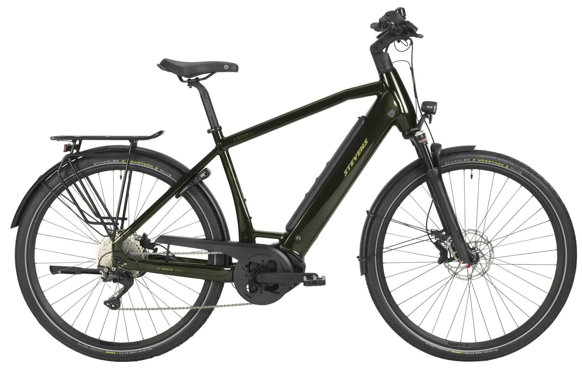 Stevens E-TRITON 7.6.1 GENT Deep Green 28" 625 Wh Diamant