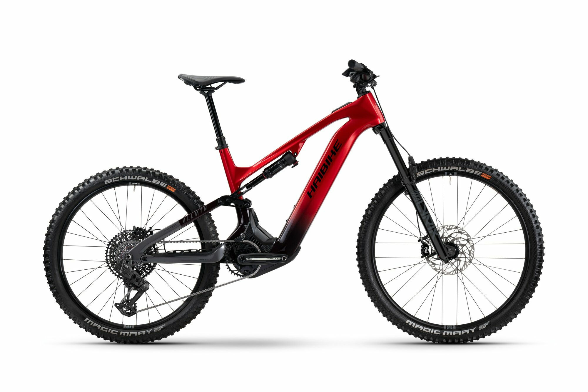 Haibike ALLMTN CF 9 red/black/platinum glänzend 29"/27;5" 800 Wh Diamant