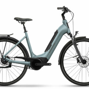 Winora TRIA R8 frosty blue glänzend 28" 500 Wh Wave
