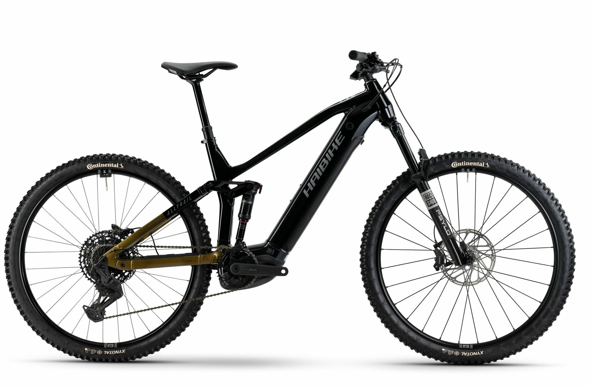 Haibike ALLTRAIL 10 black/ninja gold/grey glänzend 29" 800 Wh Diamant