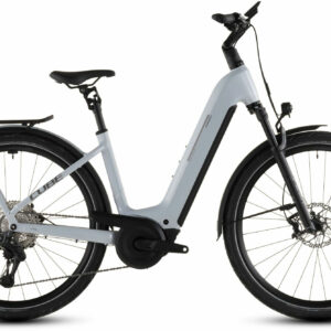 Cube KATHMANDU HYBRID SLX 800 foggrey´n´grey 28" 800 Wh Wave
