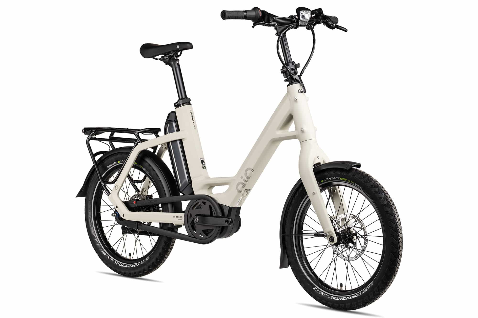 QIO Compact AP-8 RT 2026 | lunar white matt | 48 cm | Kompakt E-Bikes – Bild 2