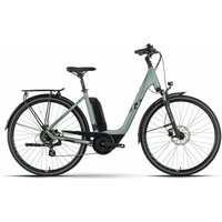 R Raymon CityRay E 1.0 - 28 Zoll 400Wh 8K Wave - pistaccio black