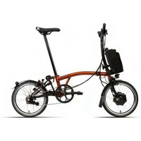 Brompton C-Line Electric Explore - Typ M - 16 Zoll 300Wh 6N Faltrad - Flame Lacquer