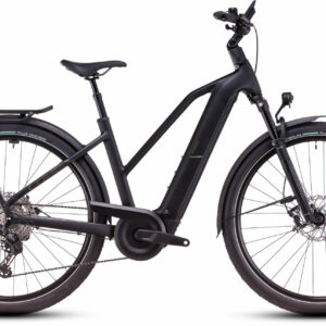 Cube KATHMANDU HYBRID EXC 800 black´n´prism 28" 800 Wh Trapez