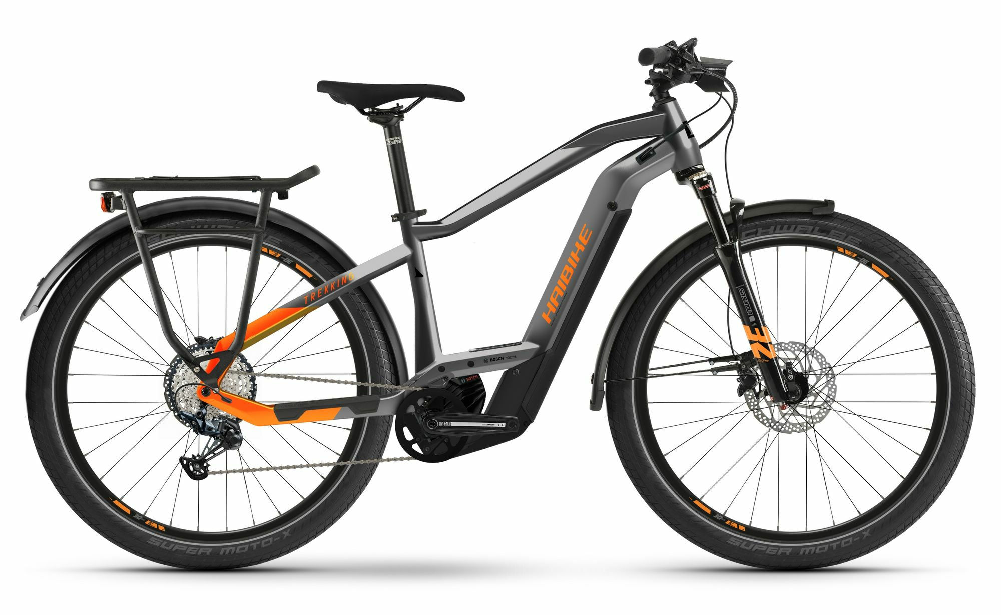 Haibike TREKKING 10 - 27;5" 625 Wh - titan/lava matt