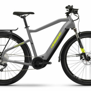 Haibike TREKKING 6 - 27;5" 630 Wh - gloss grey neon yellow