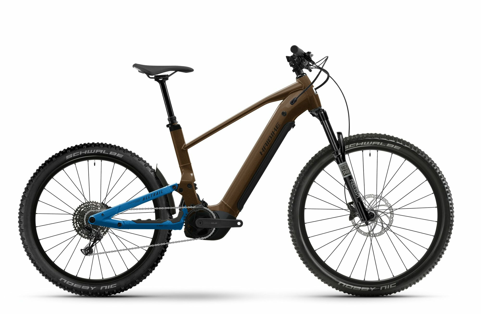 Haibike ALLTRAIL 6 - 29"/27;5" 800 Wh - leather/platinum blue glänzend