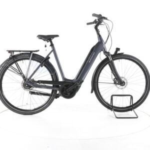 Batavus Finez Power Exclusiv, Anthrazit, 57 City E-Bike Tiefeinsteiger