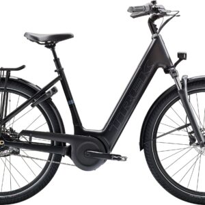 Trek District+ 4 Coaster Lowstep - 2026 - Trek Black Satin | L | 545Wh