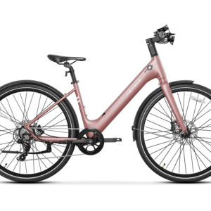 Heybike EC 1-ST - Hellrosa / mit schwarzer Tasche