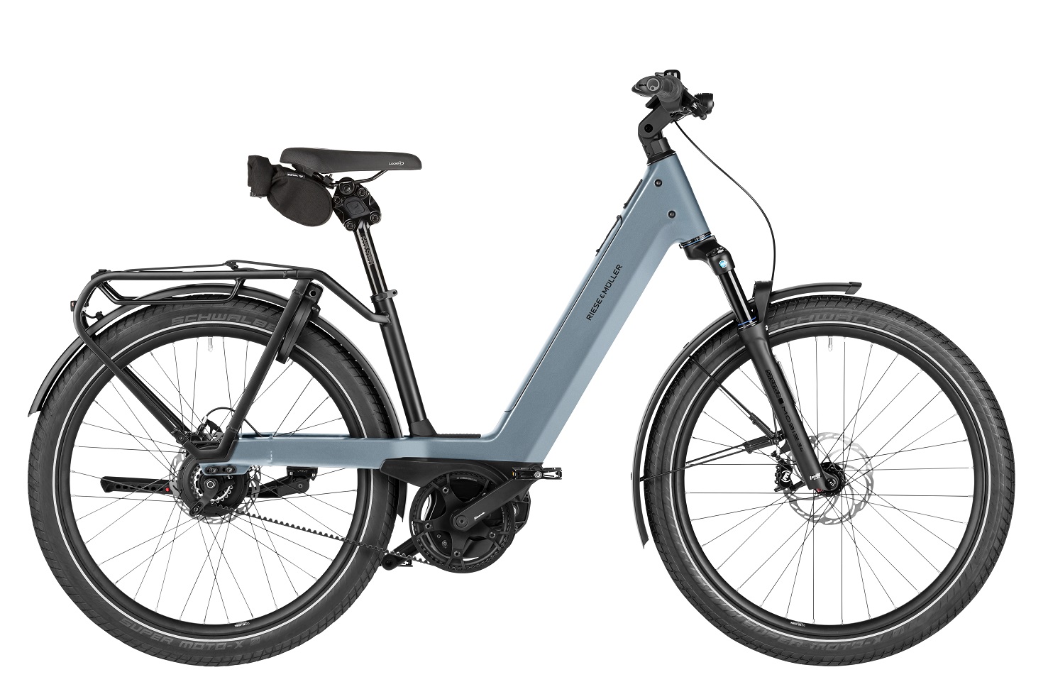Riese & Müller Nevo5 vario Comf Kit 800 Wh Damen blau 2026