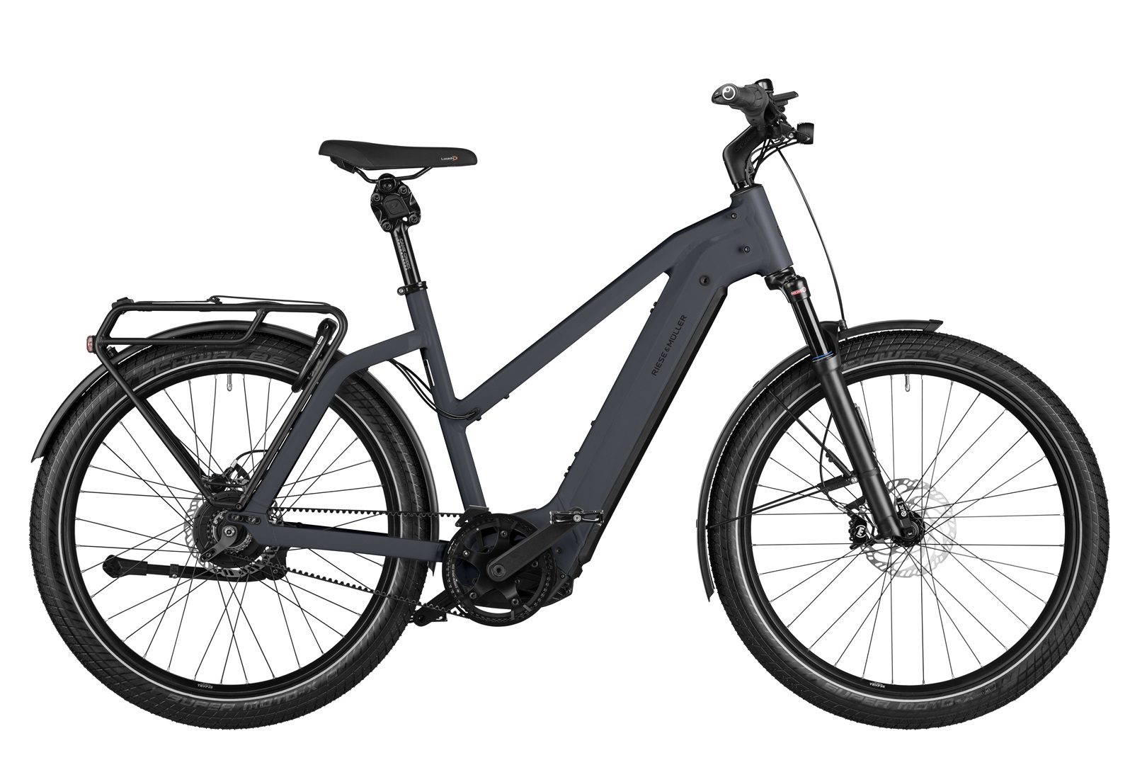 Riese & Müller Charger4 GT vario 750 Wh Mixte blau
