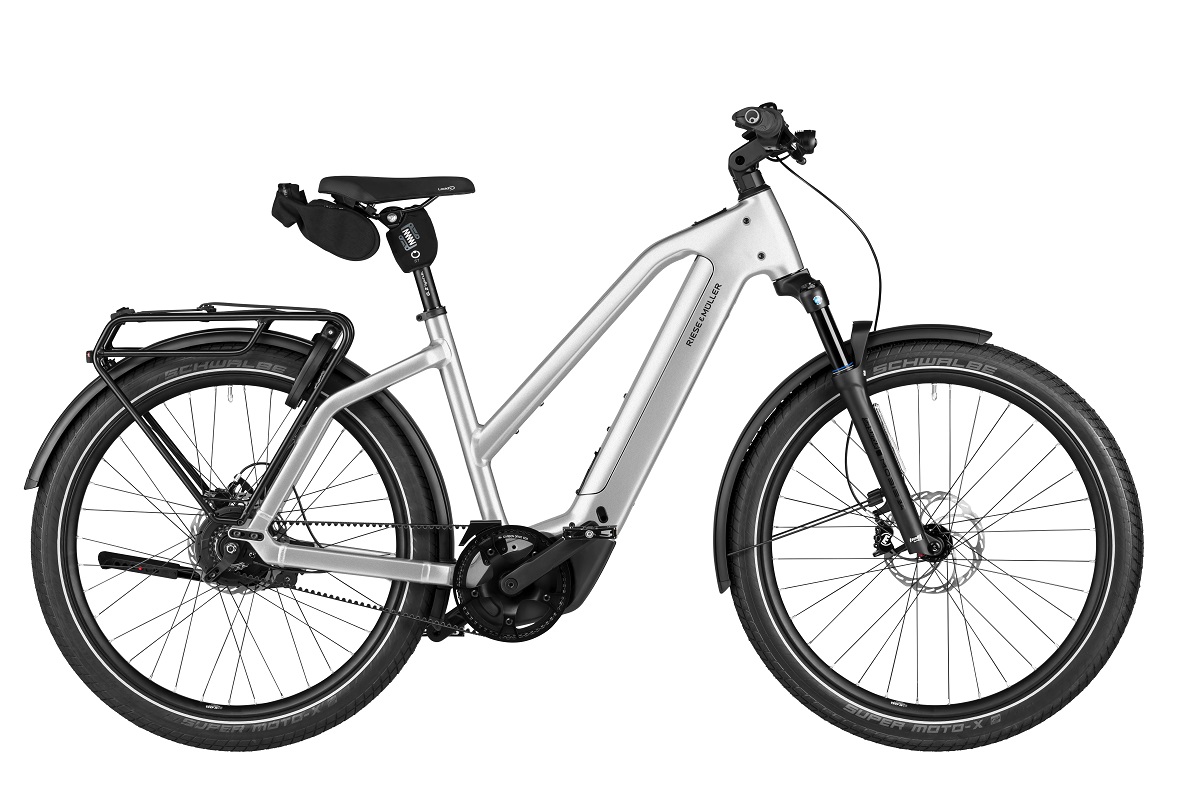 Riese & Müller Charger5 vario 800 Wh Damen Mixte silber 2026