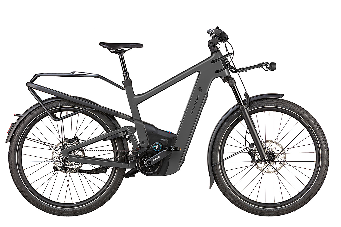 Riese & Müller Delite5 GT Pinion 800 Wh grau