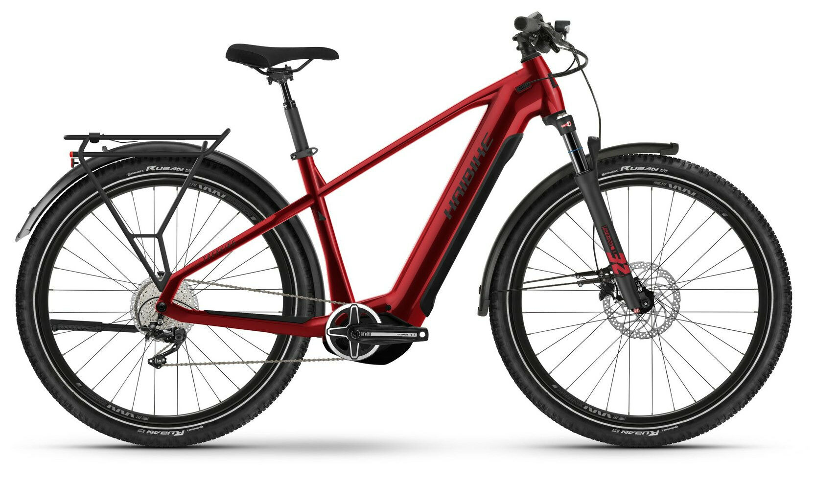 Haibike TREKKING 5 - 27;5" 720 Wh - dynamite red/black-gloss